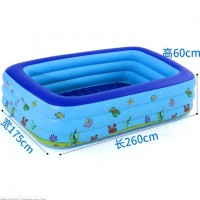 wholesale multi color printed outdoor inflatable bathtub pool swimming