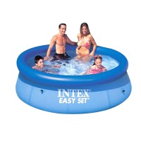 INTEX 28120 10ft  Foldable and Portable Super Large Family Inflatable Bathtub Inflatable Swimming Pool For Adults and Kids