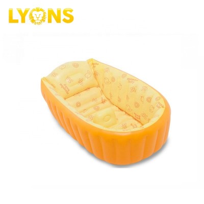 Colorful wholesale Inflatable Folding Bath tub Baby bathtub