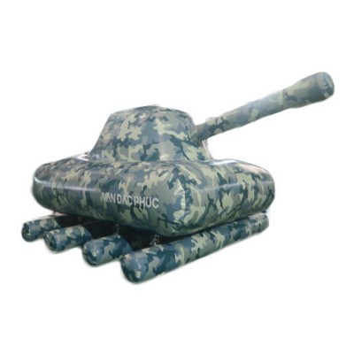 Hot Sale Inflatable Tank Military Tank Nerf War Arena Bunker Advertising