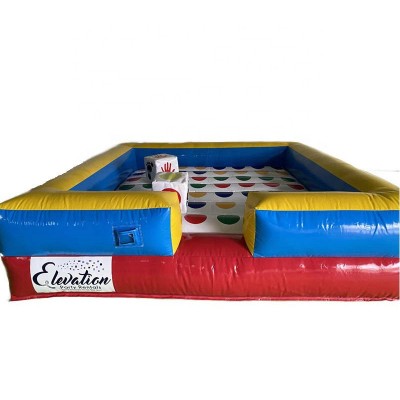 Hot sale customized funny games body inflation games twister inflatable twister sport inflatable twister game for party