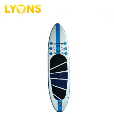 Blue Inflatable Stand Up Sup Paddle Board For Water Sport