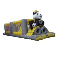 2012 panda inflatable game, bouncy obstacle course G5032