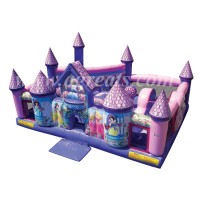 China factory price popular inflatable bouncer castle princess G3086