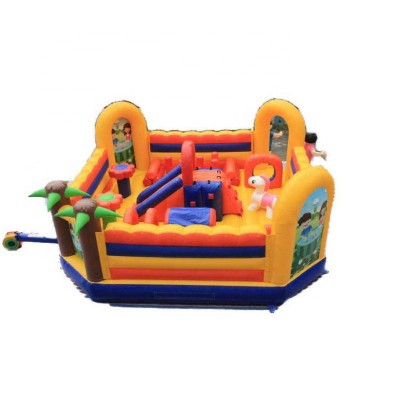 High Quality Competitive Price Inflatable Air Bouncer  Inflatable Amusement Park Commercial Bouncy Castle For Sales