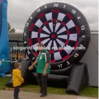 Outdoor inflatable foot darts board,football dart board,soccer game